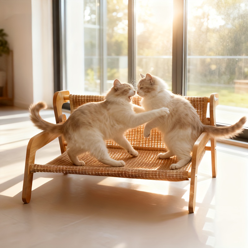 Hemp Rope Cat Scratching Chair 