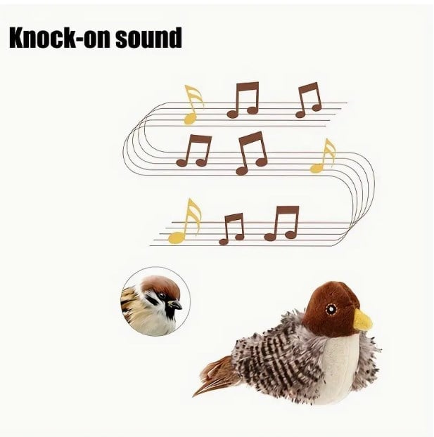 😻Pet Supplies Sale🐾Interactive Chirping Bird Cat Toy✈️