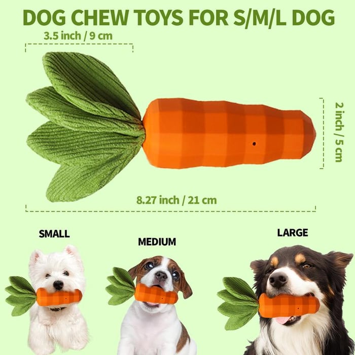 🐶 Safe Milk Flavor Quiet Squeak Dog Toy