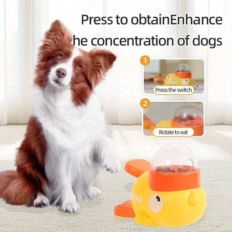 🏆Flash Sale⚡Duck Pet Feeder - Interactive Pecking Fun for Pets!