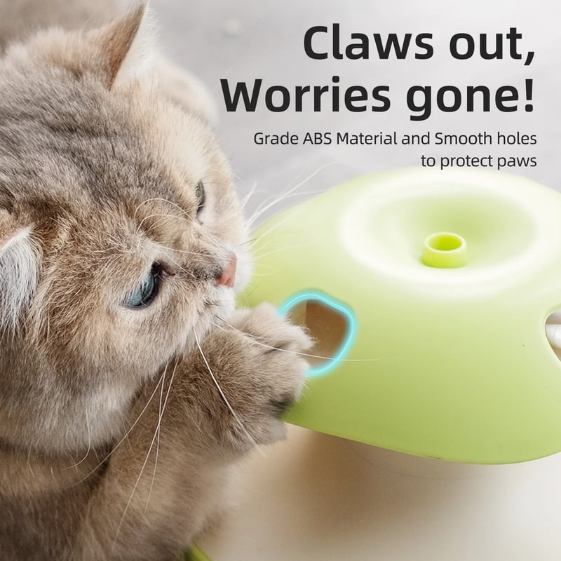 🍎 Interactive Apple Cat Toy – Fun Prey Play for Curious Kitties!✨