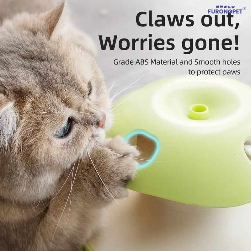 🍎 Interactive Apple Cat Toy – Fun Prey Play for Curious Kitties!✨