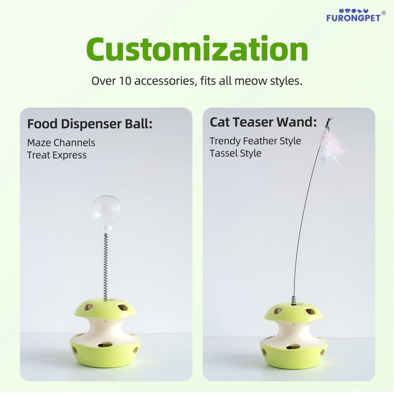 🍎 Interactive Apple Cat Toy – Fun Prey Play for Curious Kitties!✨