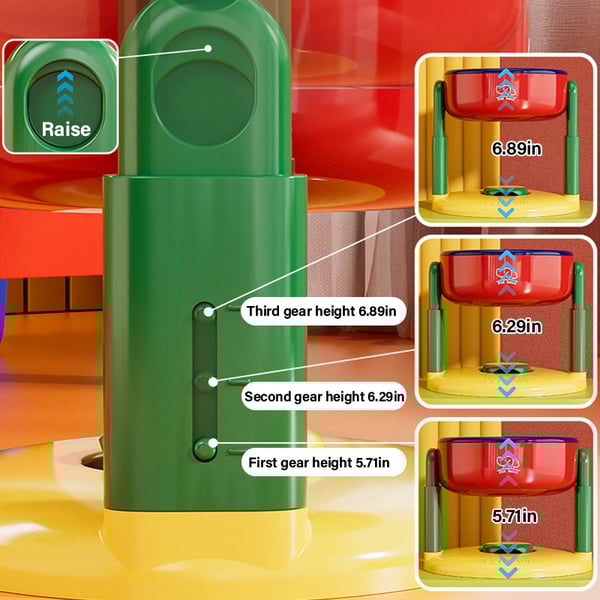 🔥2026 SALE - Liftable Suction Cup Pet Bowl