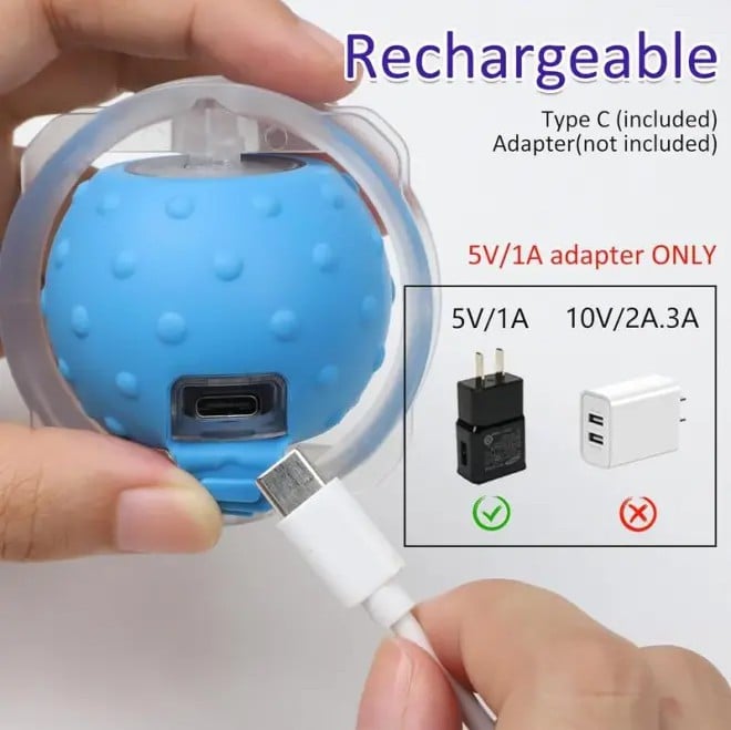 Hot Sales 50% OFF🔥-Interactive Cat Toys Ball Fast Rolling in Pouch