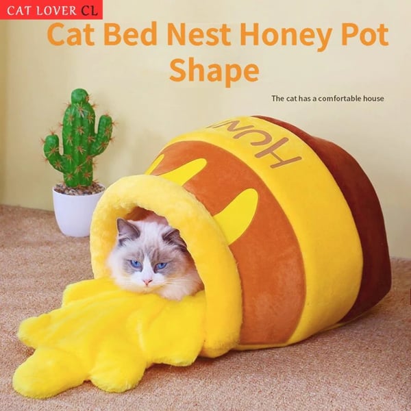 🔥HOT SALE 49% OFF🍯Honey Jar Cat Bed😻