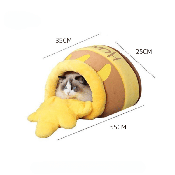 🔥HOT SALE 49% OFF🍯Honey Jar Cat Bed😻