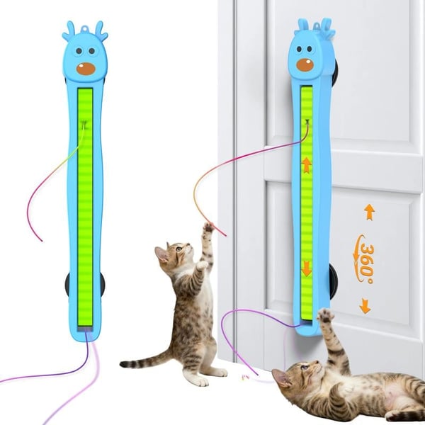 🐱✨ Auto Motion Flying Rope Cat Toy – Turn Lazy Cats into Play Machines