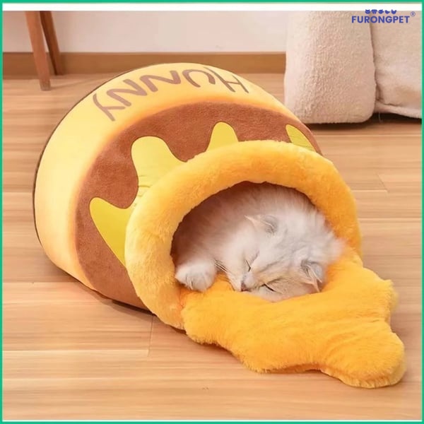 🔥HOT SALE 49% OFF🍯Honey Jar Cat Bed😻