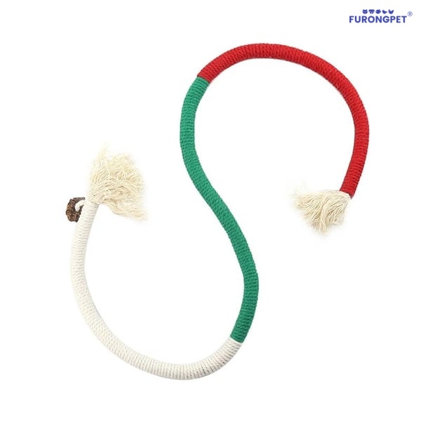 🔥HOT SALE 49% OFF😻3 pack Catnip chew rope toy – Natural, safe dental cleaner for indoor kittens