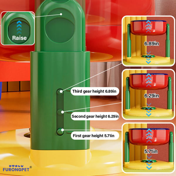 🔥2026 SALE - Liftable Suction Cup Pet Bowl