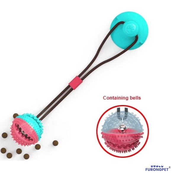 ❤️ Dog Chew Toy Suction Cup Teeth Cleaner