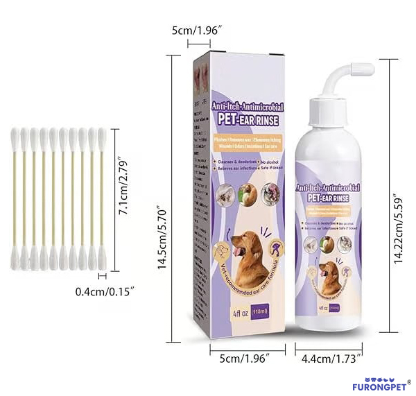 Pet Ear Cleaner - Infection Treatment for Dogs & Cats