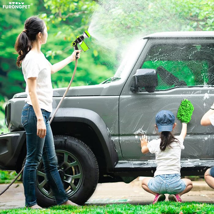 🐶Multifunctional Upgrade Dog Washing Hose Attachment-8-in-1 Sprayer Mode Nozzle