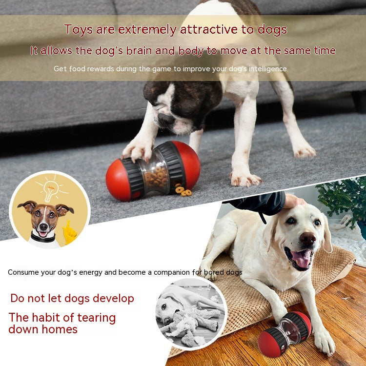 Smart Tumbler Slow-Feed Dog Toy