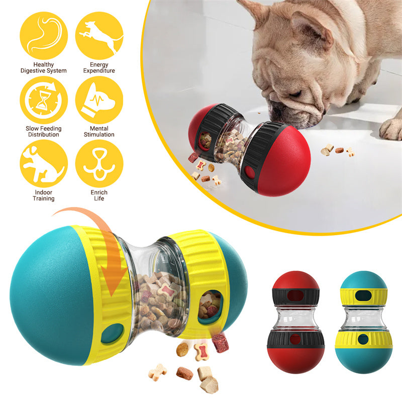 Smart Tumbler Slow-Feed Dog Toy