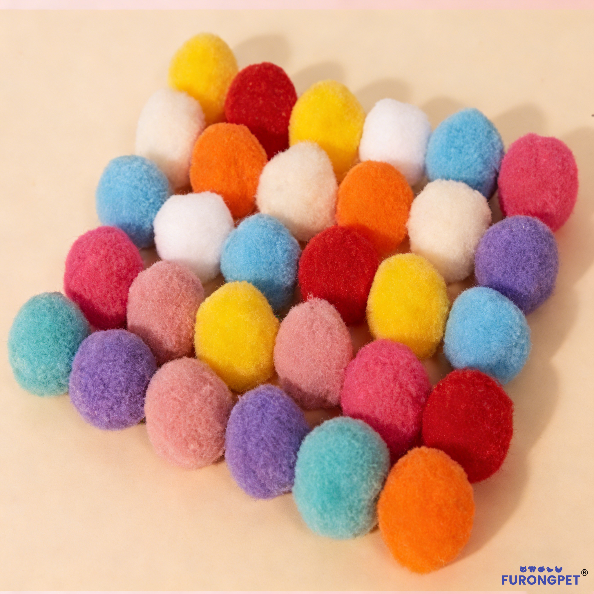 🔥 Hot sale-To Spend More Time With Your Pets❤Plush Ball Shooting Gun