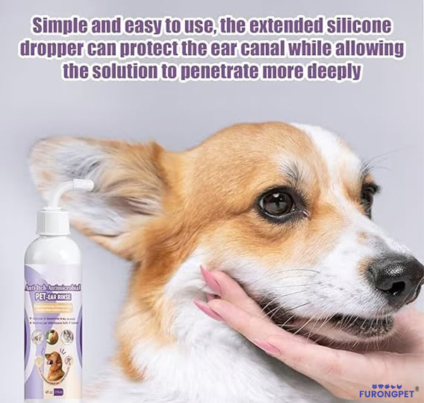 Pet Ear Cleaner - Infection Treatment for Dogs & Cats