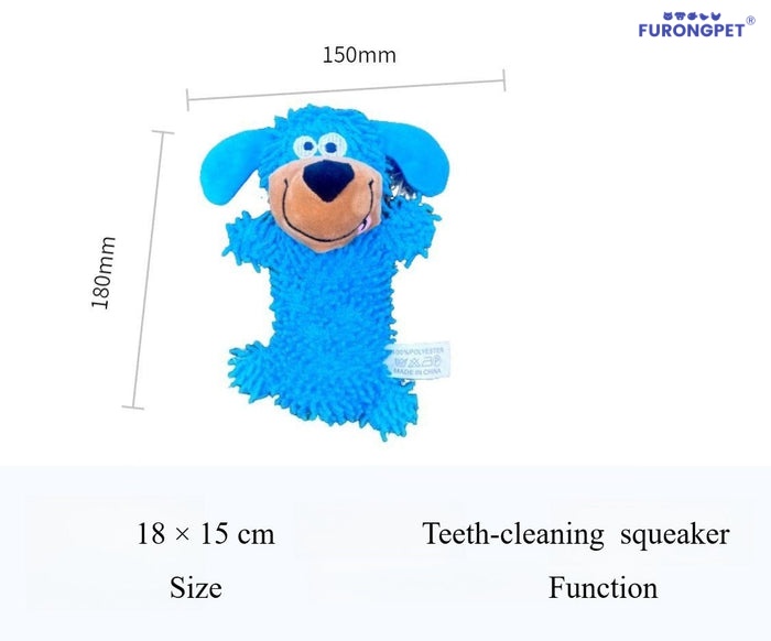 Squeaky Dog Plush Toy