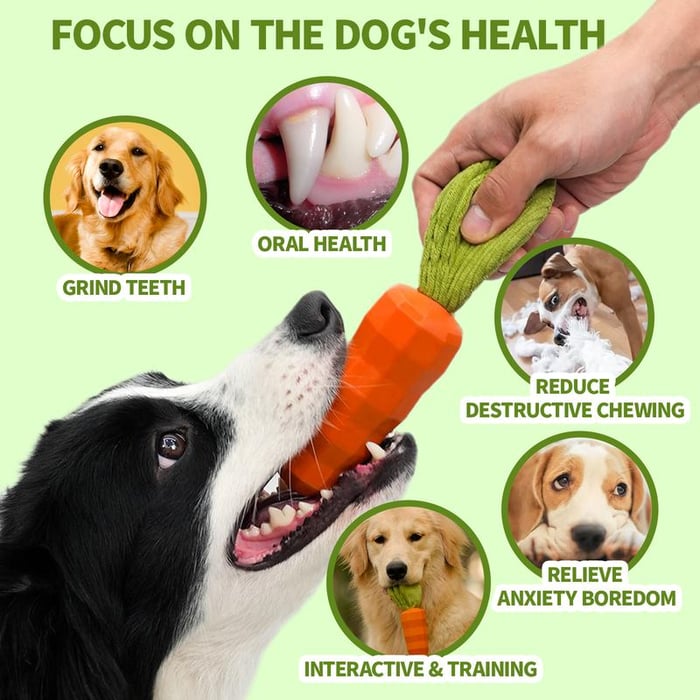 🐶 Safe Milk Flavor Quiet Squeak Dog Toy