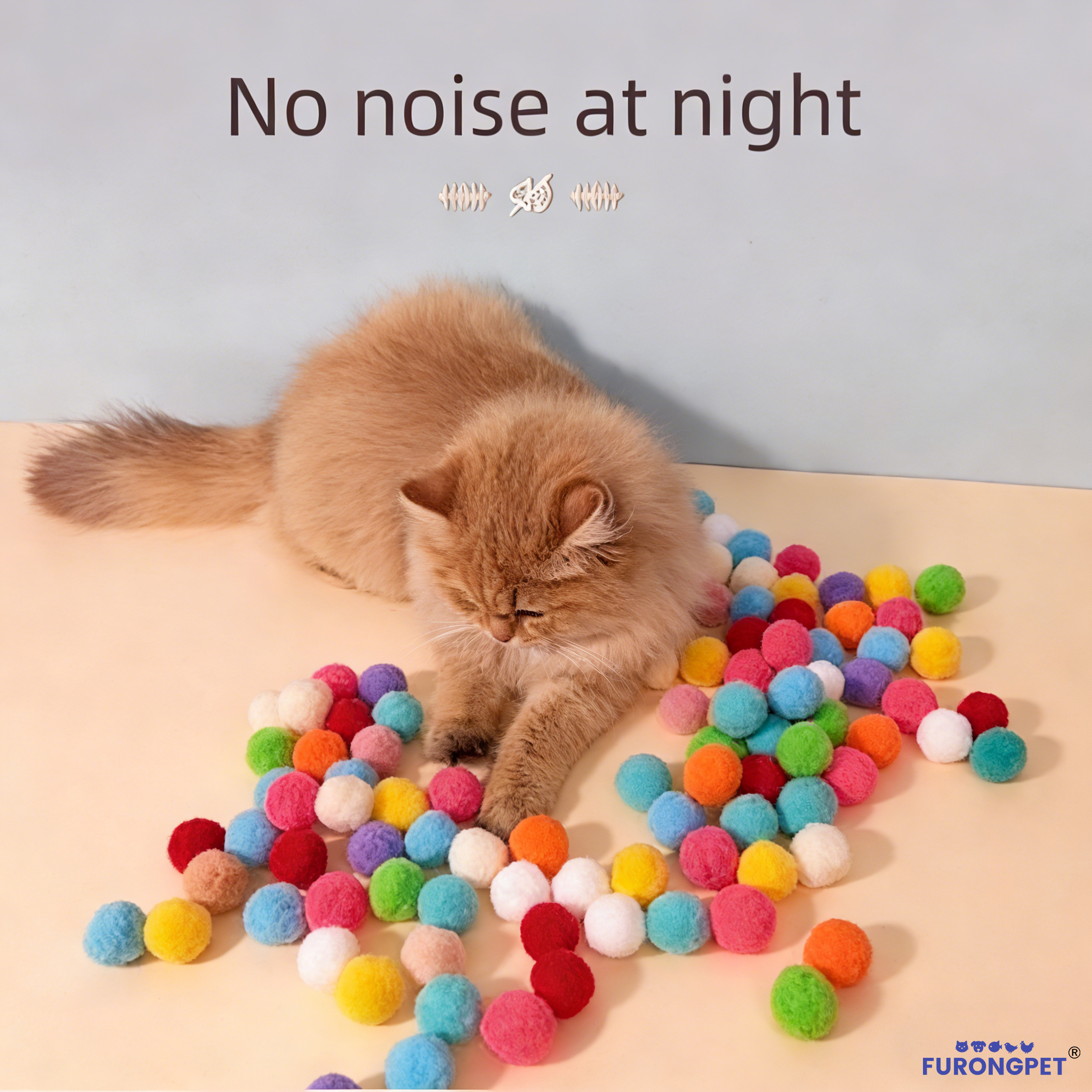 🔥 Hot sale-To Spend More Time With Your Pets❤Plush Ball Shooting Gun