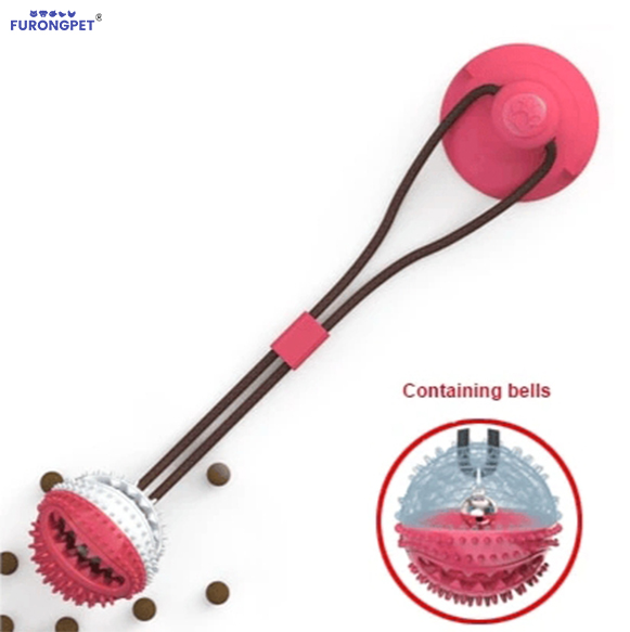 ❤️ Dog Chew Toy Suction Cup Teeth Cleaner