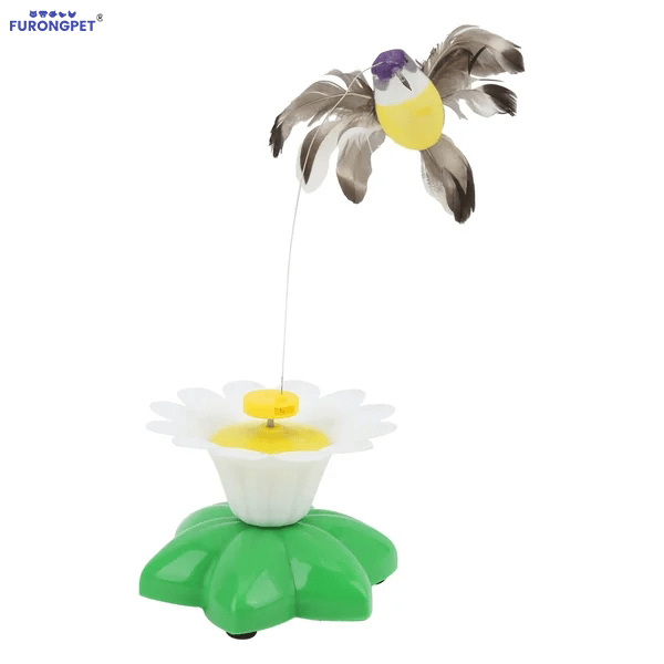 Electric bird teasing cat toy