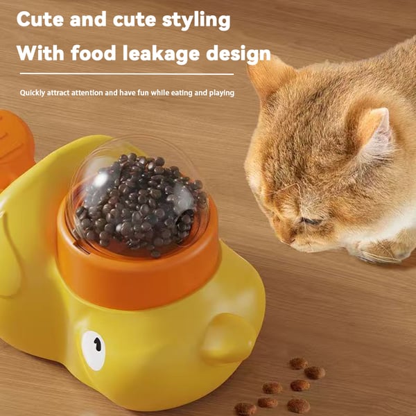 🏆Flash Sale⚡Duck Pet Feeder - Interactive Pecking Fun for Pets!
