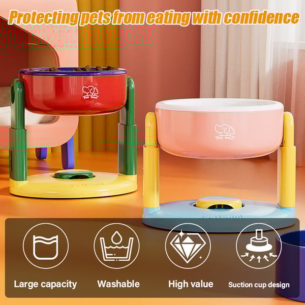 🔥2026 SALE - Liftable Suction Cup Pet Bowl