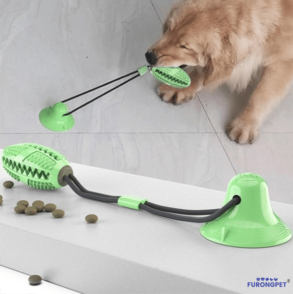 ❤️ Dog Chew Toy Suction Cup Teeth Cleaner
