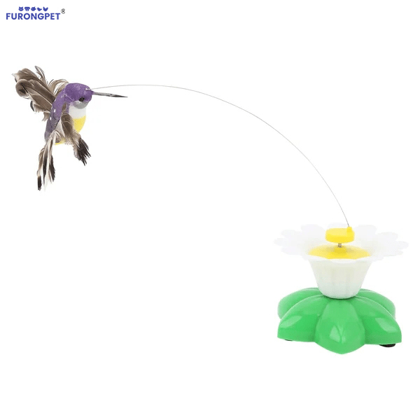 Electric bird teasing cat toy