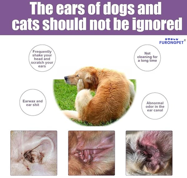 Pet Ear Cleaner - Infection Treatment for Dogs & Cats