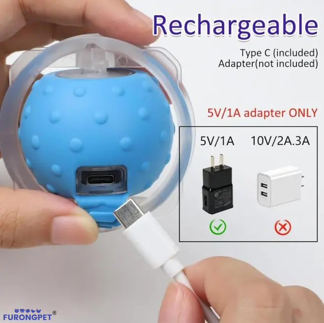 Hot Sales 50% OFF🔥-Interactive Cat Toys Ball Fast Rolling in Pouch