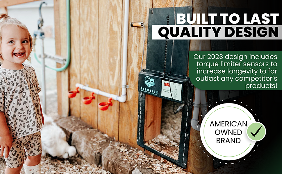 FarmLite Automatic Chicken Coop Door