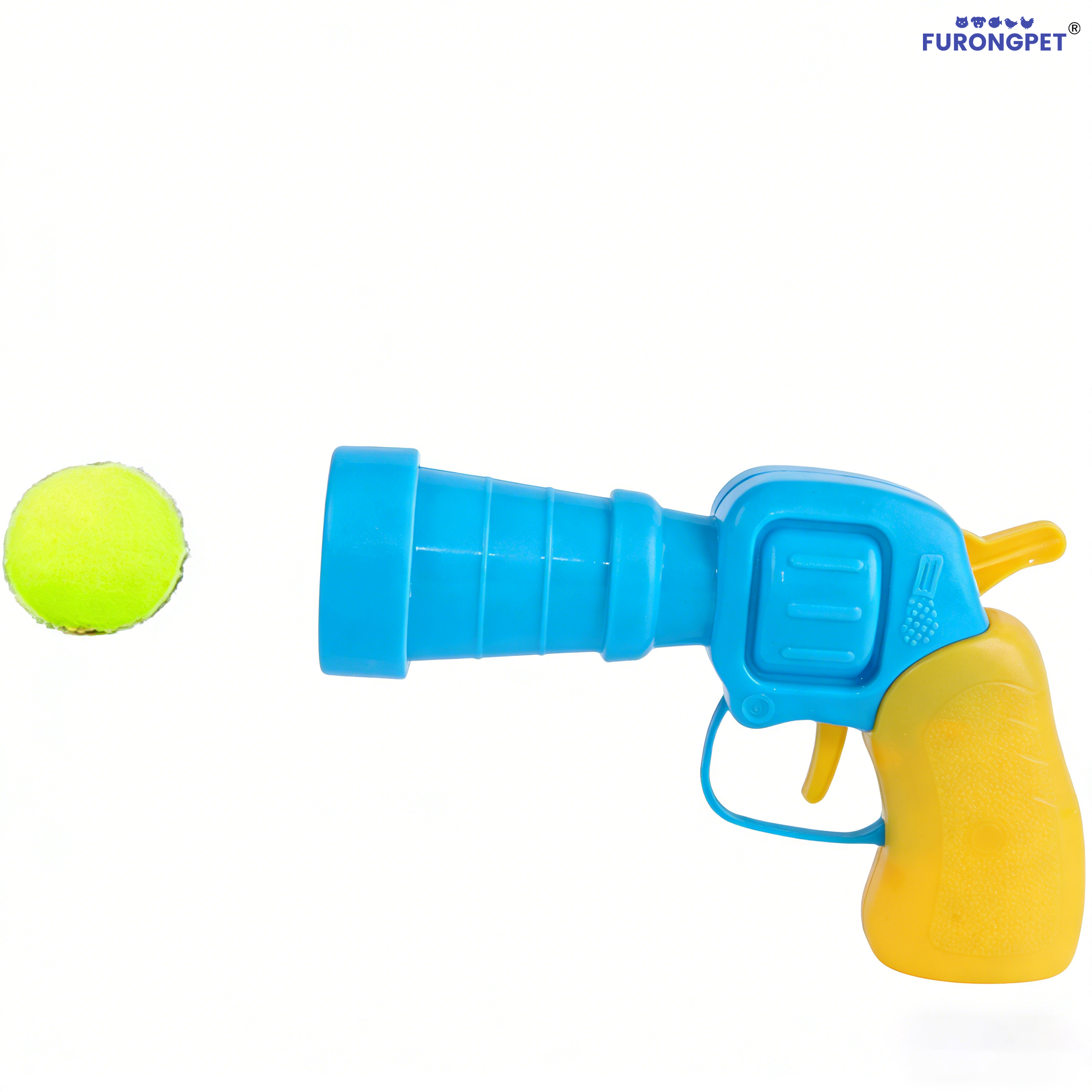 🔥 Hot sale-To Spend More Time With Your Pets❤Plush Ball Shooting Gun