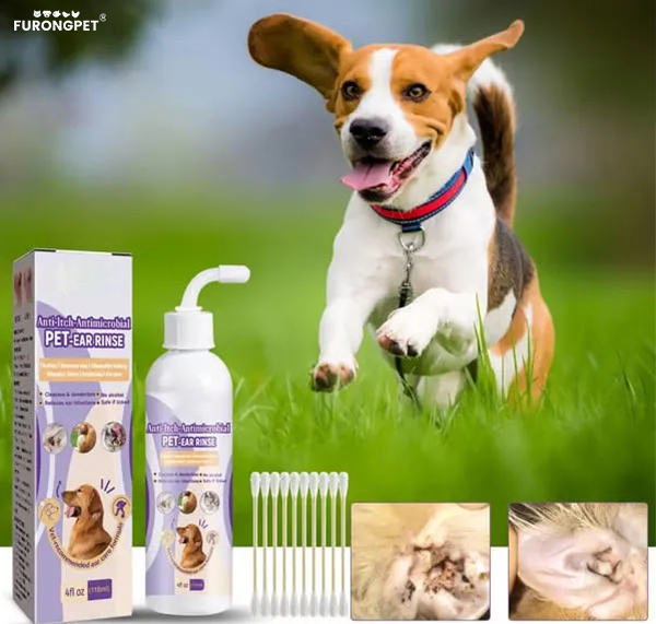 Pet Ear Cleaner - Infection Treatment for Dogs & Cats