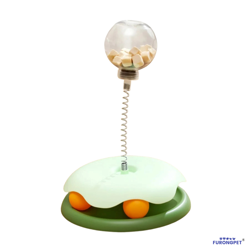 Cat Puzzle Food Leaking Ball Toy – Interactive Treat Feeder for Cats and Dogs