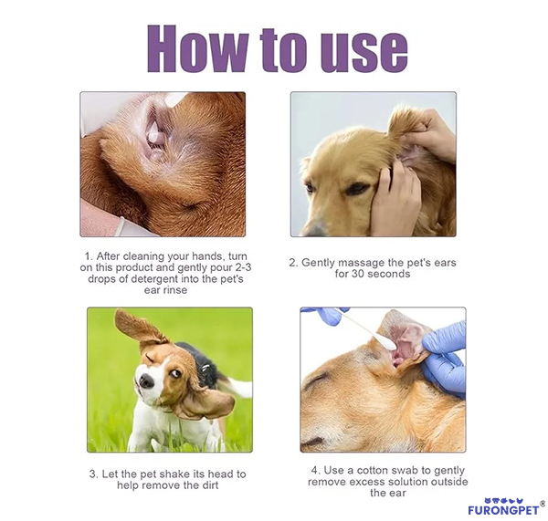 Pet Ear Cleaner - Infection Treatment for Dogs & Cats