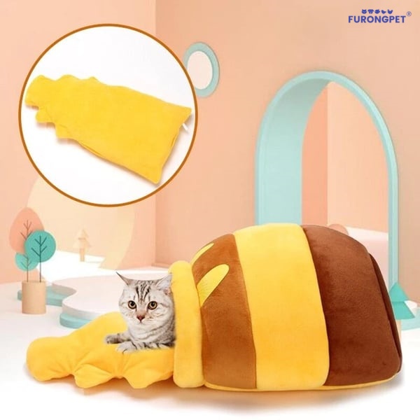 🔥HOT SALE 49% OFF🍯Honey Jar Cat Bed😻