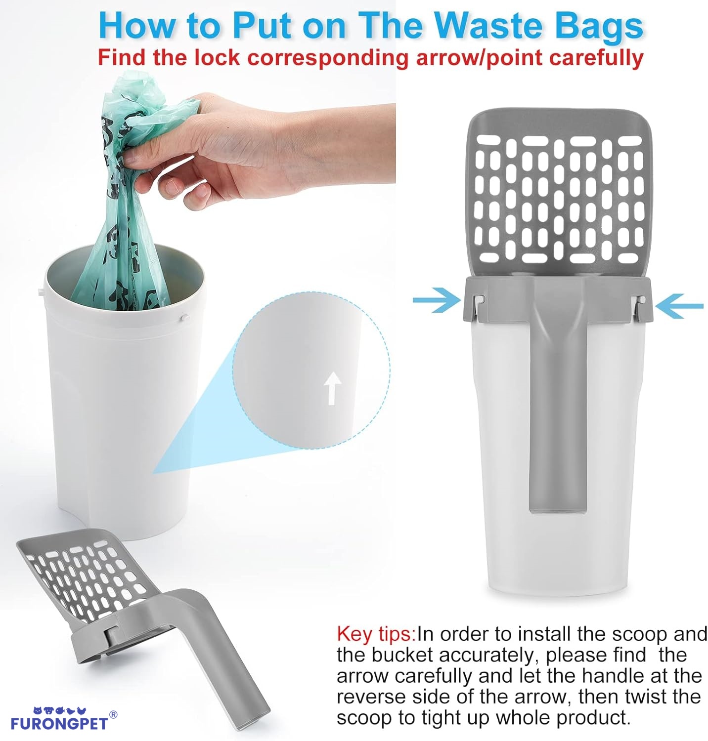 😻Self-Cleaning Cat Litter Scoop🌟-Makes litter cleaning a breeze!