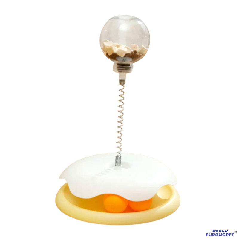 Cat Puzzle Food Leaking Ball Toy – Interactive Treat Feeder for Cats and Dogs