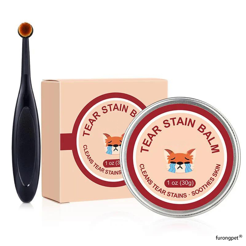 🐱🐶Pet Tear Stain Protection Cream & Brush Set