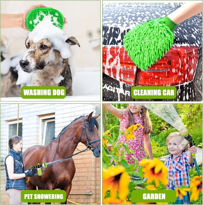 Multifunctional Wash Hose Attachment Pet Wash Foam Gun