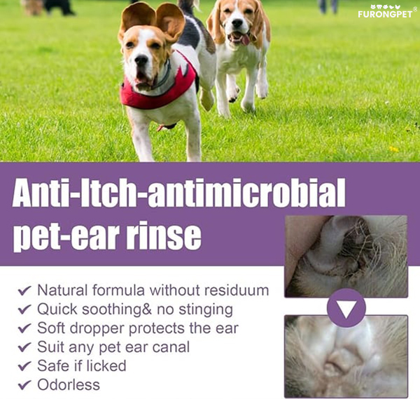 Pet Ear Cleaner - Infection Treatment for Dogs & Cats