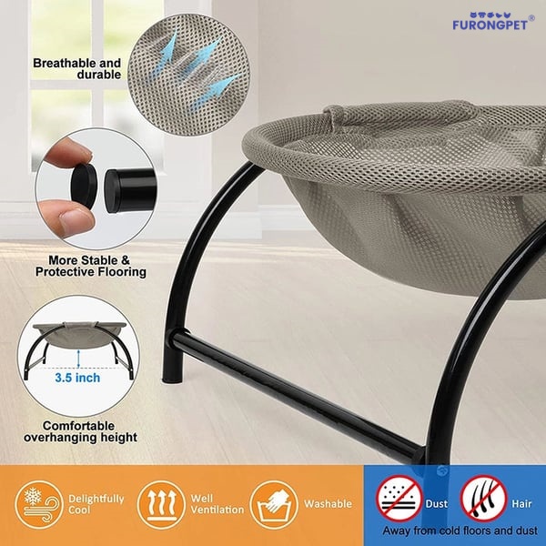 🔥🔥Floor Cat Hammock-With Stand