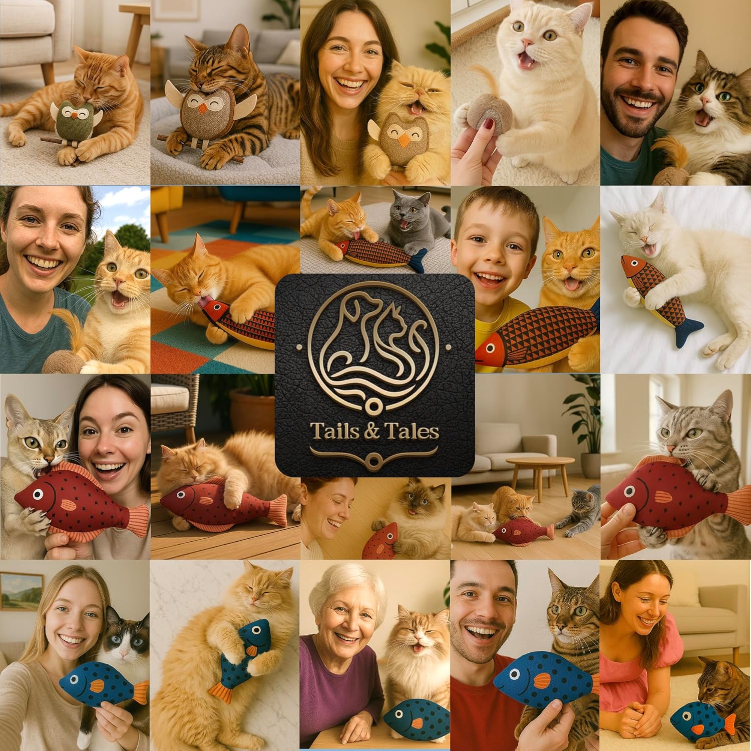 Owl Cat Toy for Self-Amusement and Stress Relief with Catnip