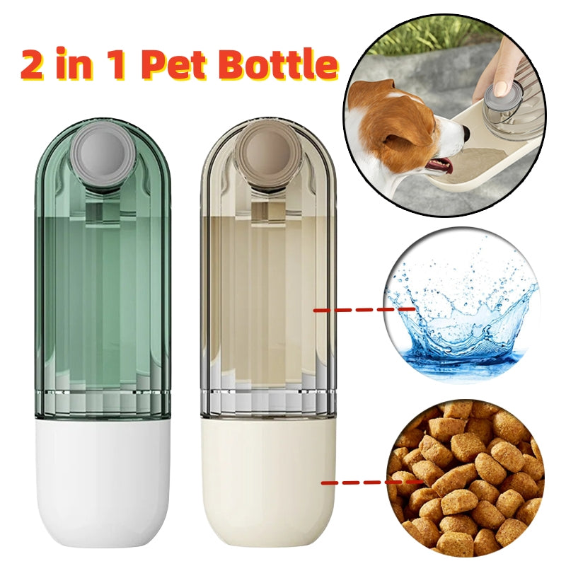 2-in-1 Portable Pet Water Cup for Dogs