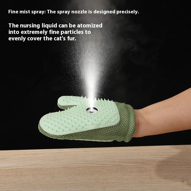 4-in-One Steam Grooming Mist Glove
