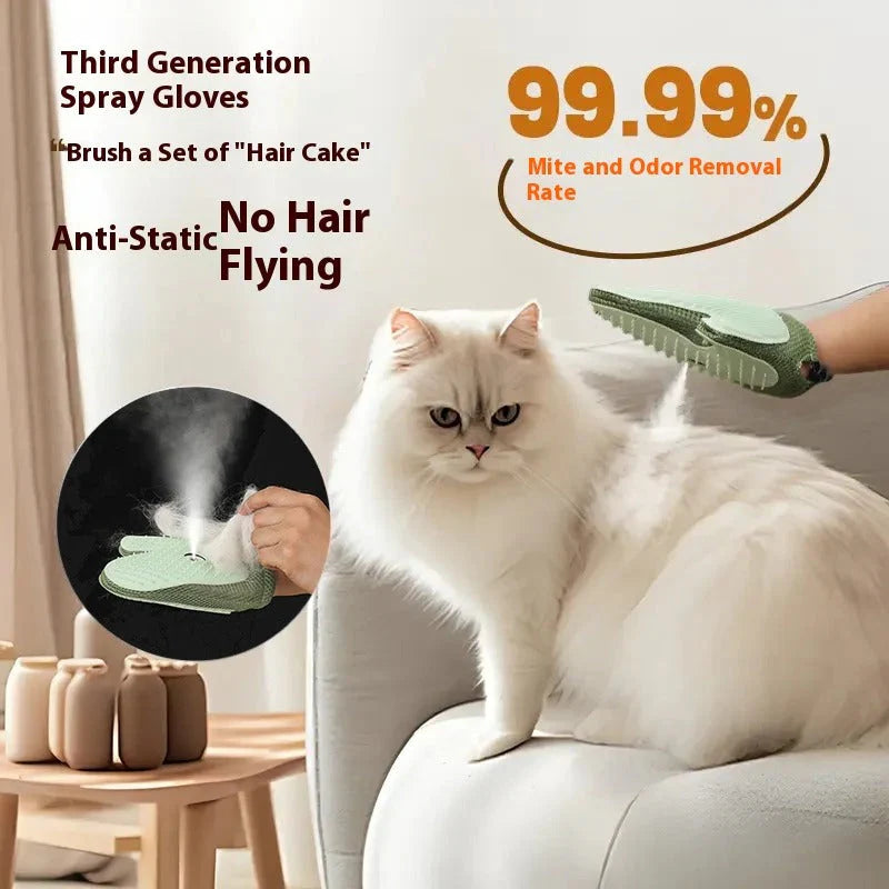 4-in-One Steam Grooming Mist Glove