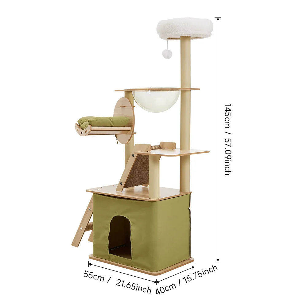 Deluxe Multi-Level Cat Tower